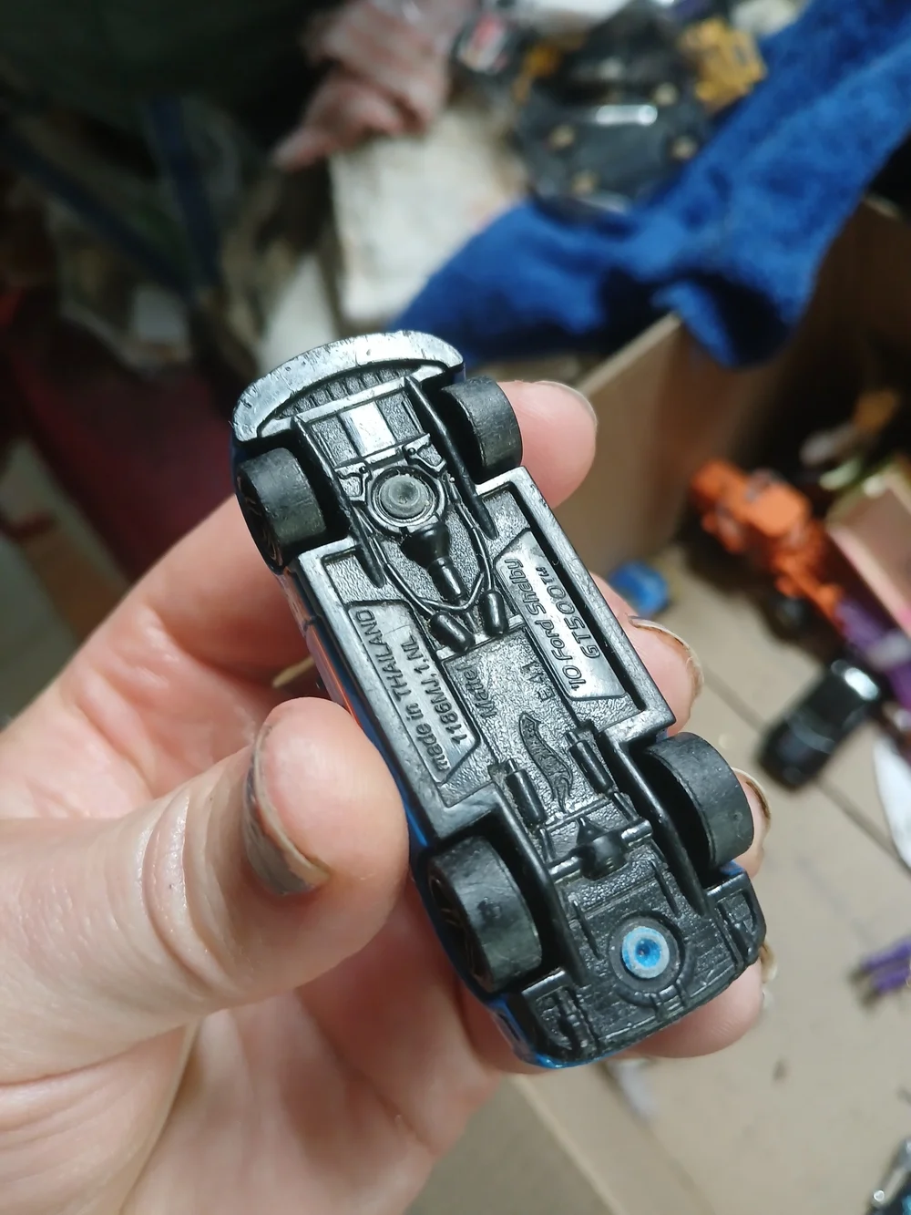 1:64 scale Hot Wheels '10 Ford Shelby GT500.